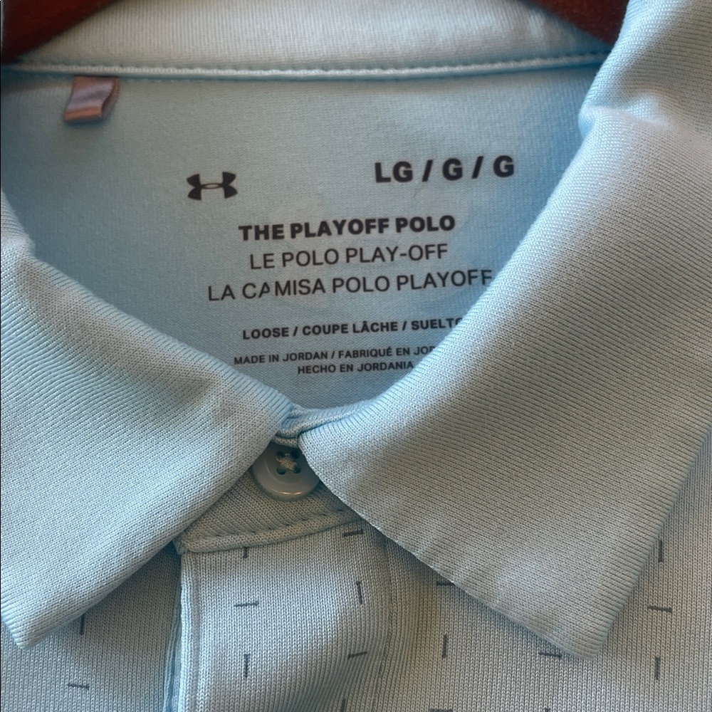Under Armour Large bundle of 2 The Playoff Golf Polos - Picture 2 of 5